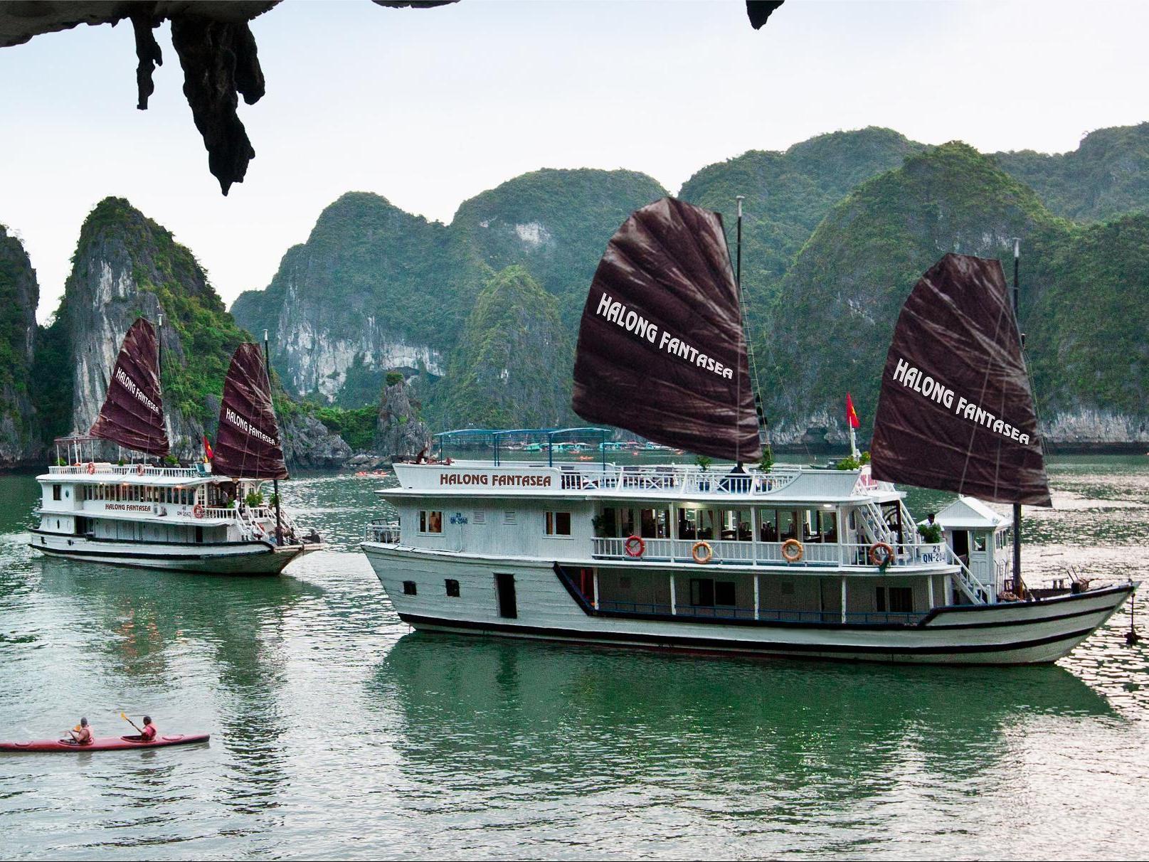 Halong Fantasea Cruise Hotell Ha Long Exteriör bild